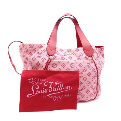 Pre-owned Louis Vuitton Ipanema Pink Canvas Tote Bag ()