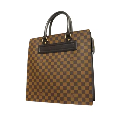 Pre-owned Louis Vuitton Venice Brown Canvas Tote Bag ()