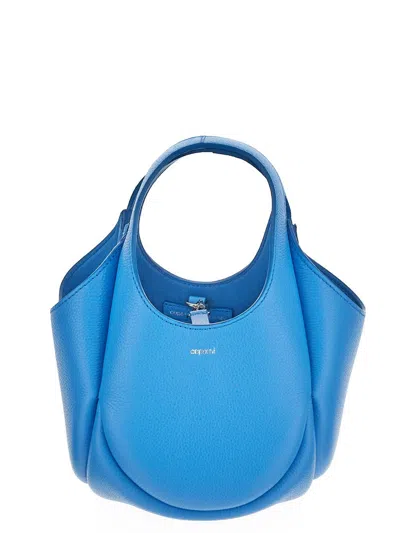 Coperni Mini Bucket Swipe Bag In Blue