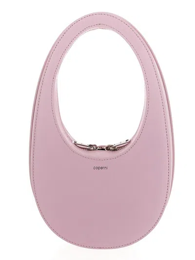 Coperni Mini Swipe Leather Handbag In Pink