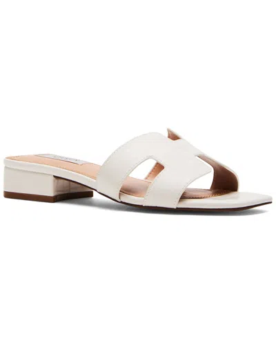 Steven By Steve Madden Hutchy Sandal In White