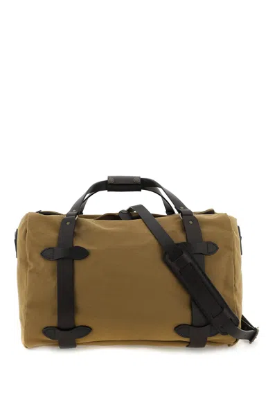 Filson Cotton Twill Duffle Bag In Otter Green (beige)