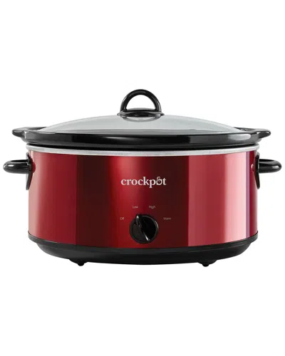 Crock-pot Slow Cooker In Red