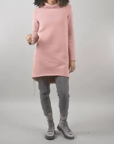 Veronique Miljkovitch Velvet Fleece Stella Tunic In Pink