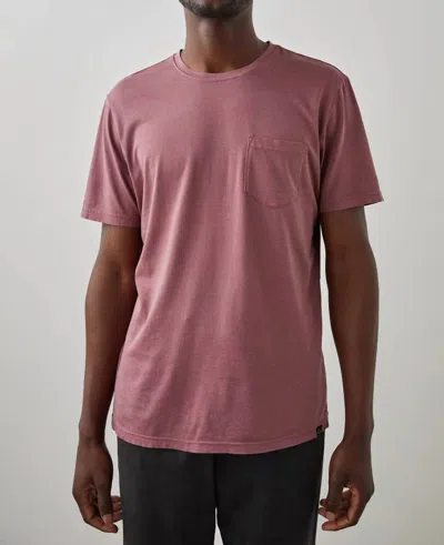 Rails Johnny T-shirt In Cranberry In Pink