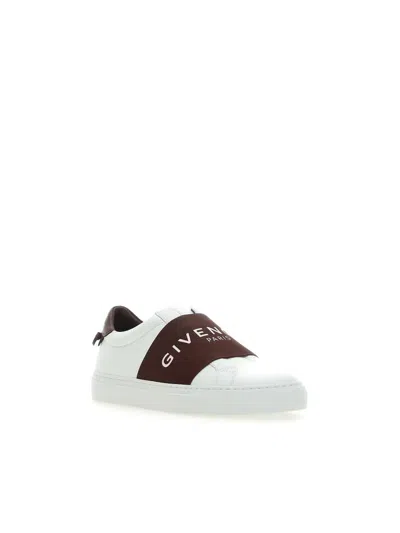 Givenchy Paris Webbing Sneakers In Aubergine