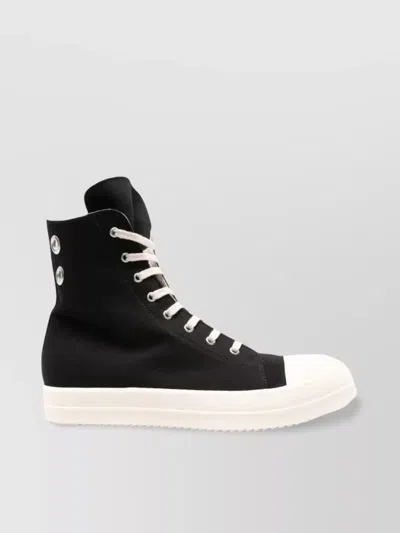 Rick Owens Drkshdw High-top Sneakers In Beige