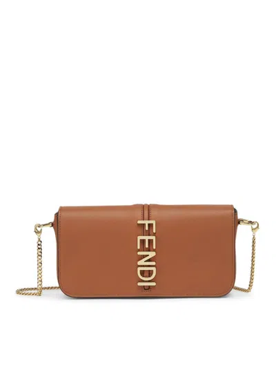 Fendi Pouch In Brown