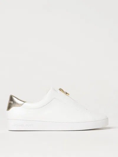 Michael Kors Michael  Women's Keaton Zip Slip-on Sneakers In Pale Gold