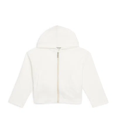 Il Gufo Kids' Tiered Hoodie (3-12 Years) In White