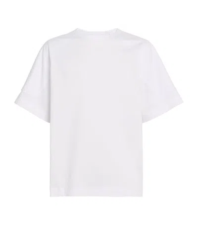 Juunj Oversized Racer T-shirt In White