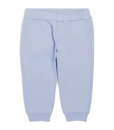 Etro Kids Embroidered Sweatpants (6-36 Months) In Blue