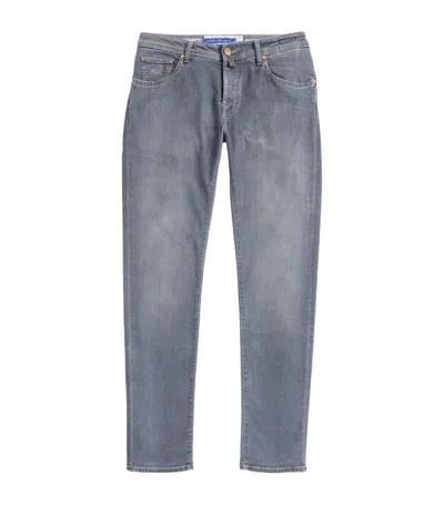 Jacob Cohen Nick Slim Jeans In Grey