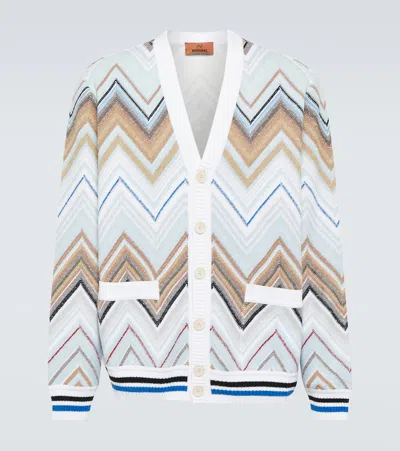 Missoni Zigzag Cardigan In Multicoloured