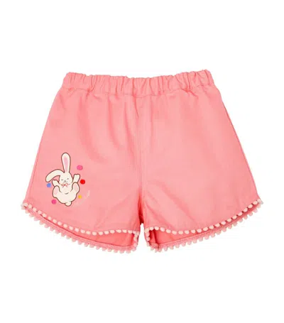 Miki House Kids' Chieco Saku Shorts (2-5 Years) In Pink