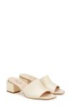 Agl Attilio Giusti Leombruni Women's Angie Block Heel Sandals In Chalk