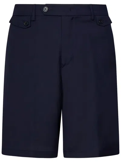 Low Brand Shorts Cooper Pocket  In Blu