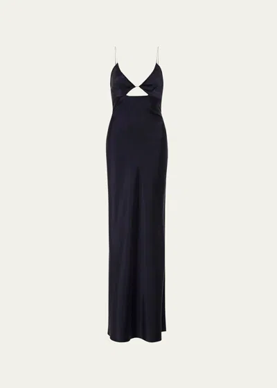 St. Agni Resort Maxi Dress In Black