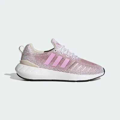 Adidas Originals Adidas Swift Run 22 Gw6886 Women Aluminum/bliss Lilac Running Shoes Size 8 Pb631 In Pink