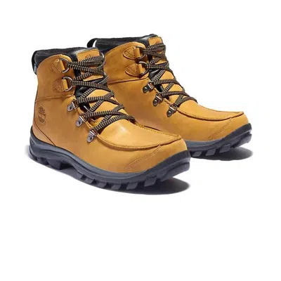 Timberland Chillberg Tb-09713r-231 Mens Wheat Leather Hiking Boot Size 8.5 Luv62 In Brown