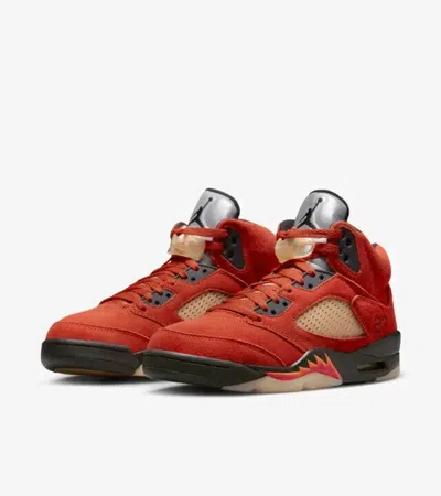 Jordan Air  5 Retro Mars For Her Dd9336-800 Women Red Sneaker Shoes Size 5.5 Cg88