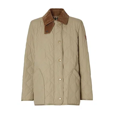 Burberry Outerwears In Neutrals