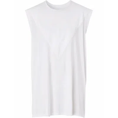 Burberry Basic T-shirt In White