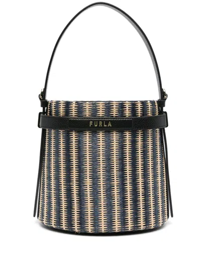 Furla Giove Mini Bucket Bag Bags In Black