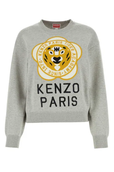Kenzo Sweaters In Grey