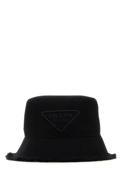 Prada Hats And Headbands In Black