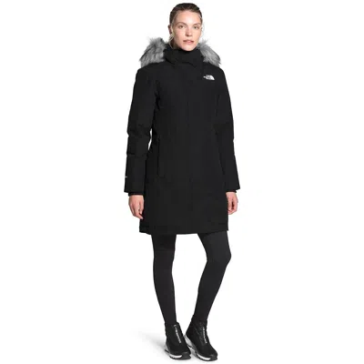 The North Face Arctic Nf0a4r2vjk3 Women's Black Full Zip Parka Jacket 2xl Ncl340