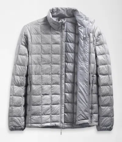 The North Face Thermoball Eco Nf0a4qspa91 Men's Meld Gray Puffer Jacket Dtf750 In Grey