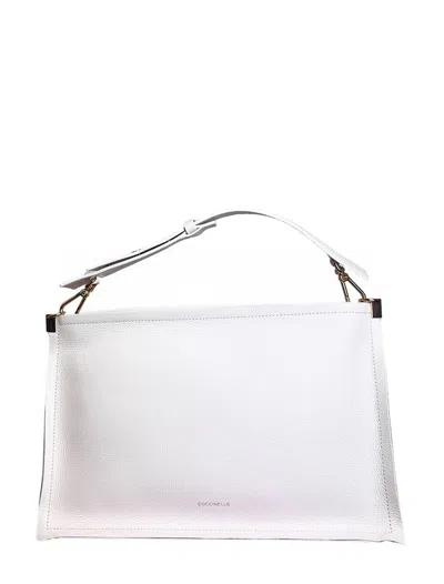 Coccinelle Boheme Handbag In White