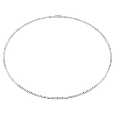 Swarovski Eternity Tennis Halskette In Metallic