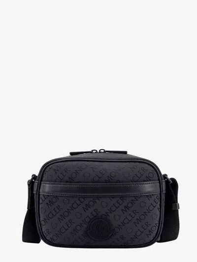 Moncler Shoulder Bag In Black