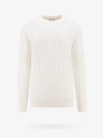 Brunello Cucinelli Jumper In White