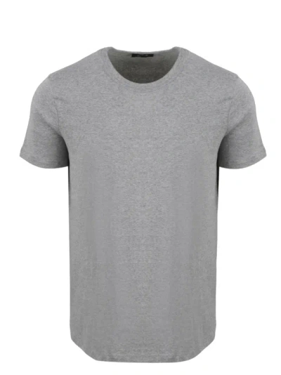 Tom Ford Cotton Crewneck T-shirt In Grey
