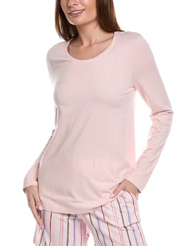 Hanro Women's Sleep & Lounge Long-sleeve Shirt In Pink Mauve