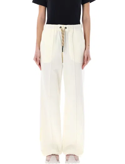 Moncler Grenoble Trousers In White