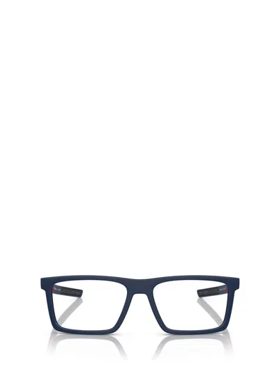 Prada Ps02qv Eyeglasses In Matte Blue