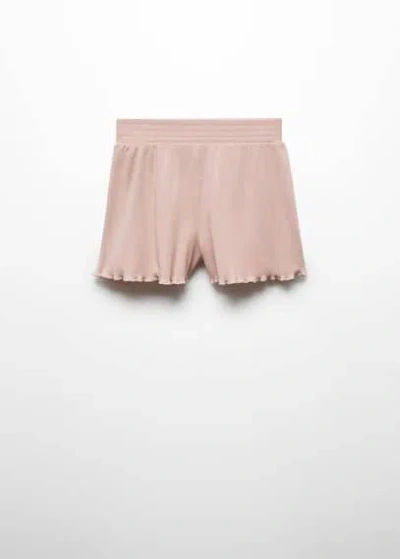 Mango Kids' Shorts Pink