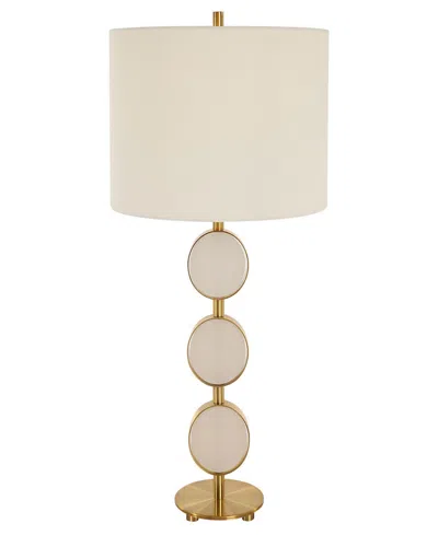 Uttermost 28.5" Three Rings Table Lamp In Brass