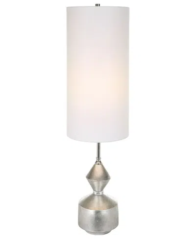 Uttermost 32.5" Vial Buffet Lamp In Silver