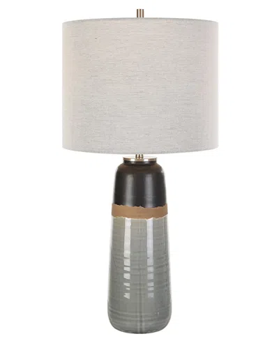 Uttermost 25.5" Coen Table Lamp In Gray