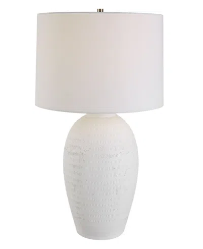 Uttermost 28.5" Reyna Table Lamp In White
