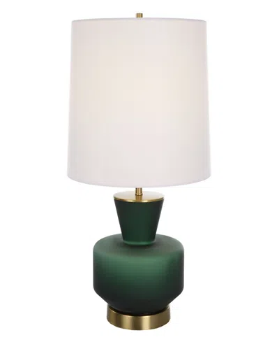Uttermost 28" Trentino Table Lamp In Green