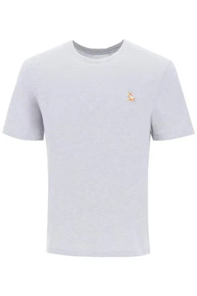 Maison Kitsuné Chillax Fox T-shirt In Grey