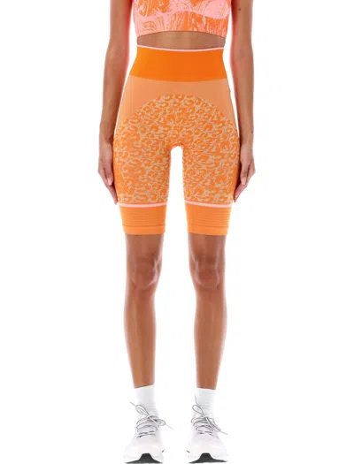 Adidas By Stella Mccartney Active Shorts In Orange
