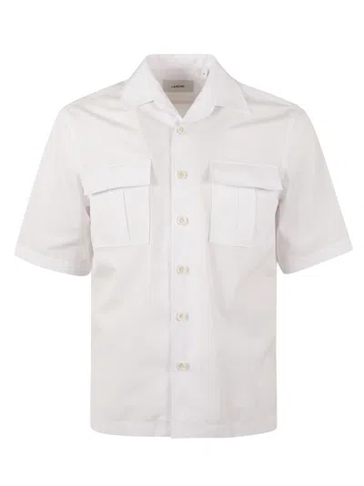 Lardini Pocket Shirt In White