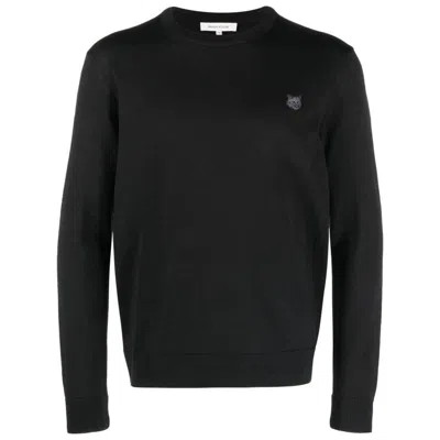 Maison Kitsuné Sweatshirts In Black